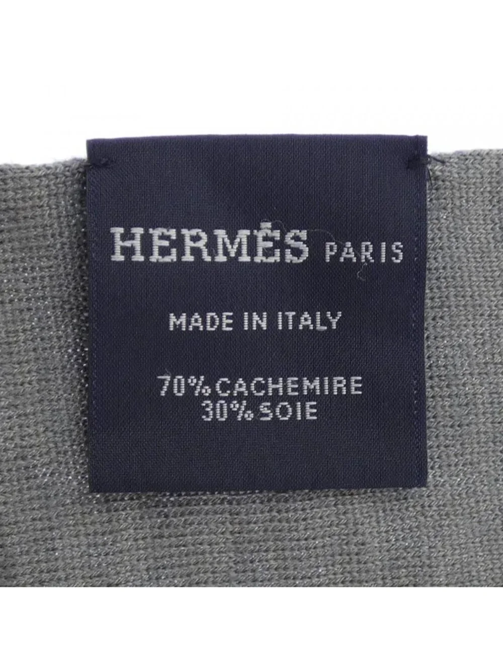 Hermes Scarf Gray